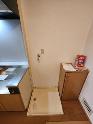 メゾンアクシスの設備|室内洗濯機置き場