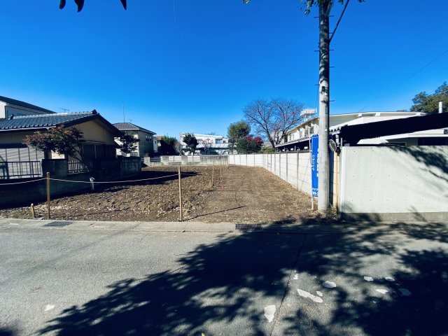 川越市砂久保　売地の外観|現地（2022年11月）撮影