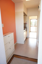 キッチン横もかわいい