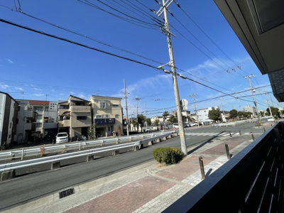 【展望】 | D-room SMILE | バルコニーからの眺望です