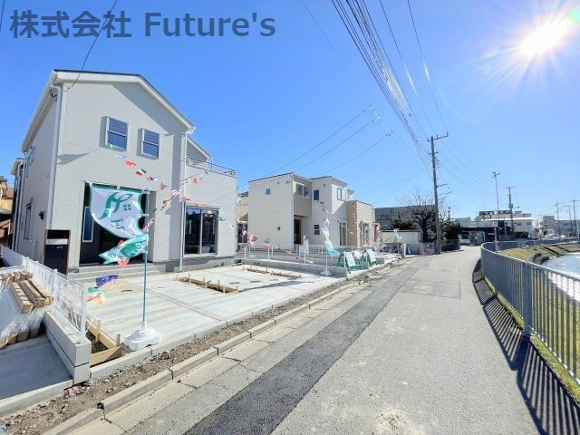 三郷市鷹野1丁目　新築戸建　全7棟　3号棟の外観|三郷市鷹野1丁目　新築戸建　全7棟　3号棟の外観です。