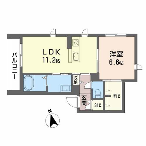 【間取り】 | ベレオ　Ｌａ　Ｓｐｉａｇｇｉａ