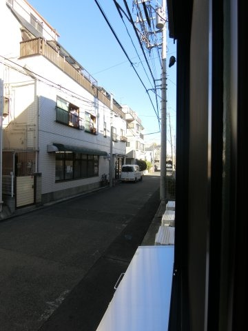 グランクオールMUSAKOのバルコニー