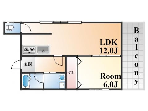 ＲＩＨＯ深江の間取り