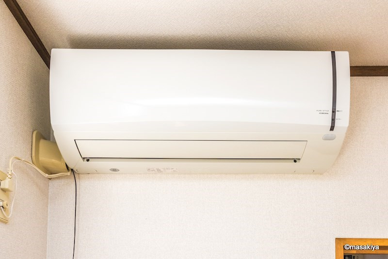 あっぷるハウス三輪の設備|エアコン
