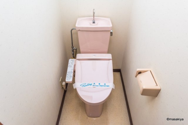 あっぷるハウス三輪のトイレ