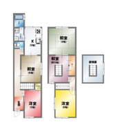 長岡京市井ノ内坂川の画像
