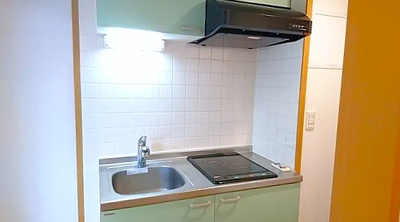 【キッチン】 | ソレイユツダヌマ | ２口IHコンロ付きのシステムキッチンです