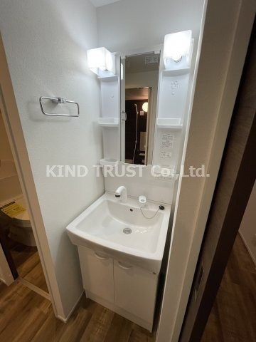 LuXe天六Ⅱの独立洗面台|朝の身支度には欠かせない独立洗面化粧台