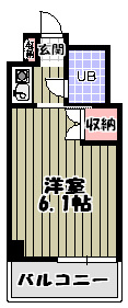 【間取り】 | ヤスダ第2ビル | ★