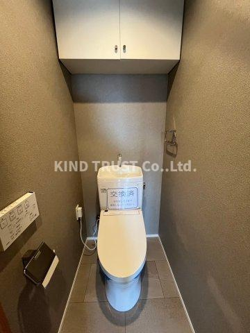 レジディア西天満のトイレ|シンプルで使いやすいトイレです