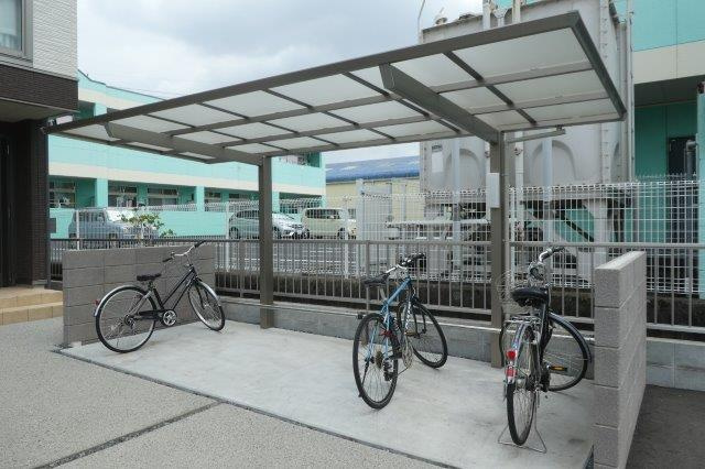 リズ老松Bのその他共用部分|自転車置き場