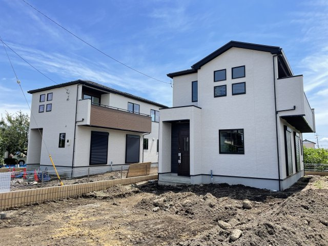 藤岡市藤岡2期（全2棟）1号棟の外観|2023.7撮影