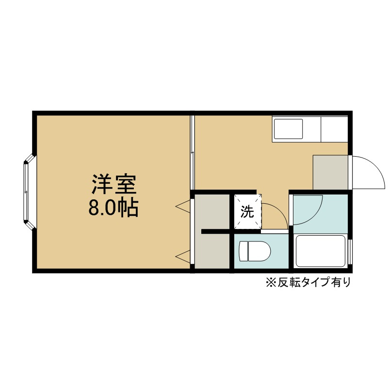 ラフォーレ北山の間取り