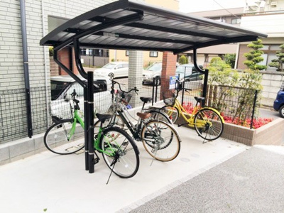 【駐車場】 | ほほえみ | 参考写真（屋根付き駐輪場）