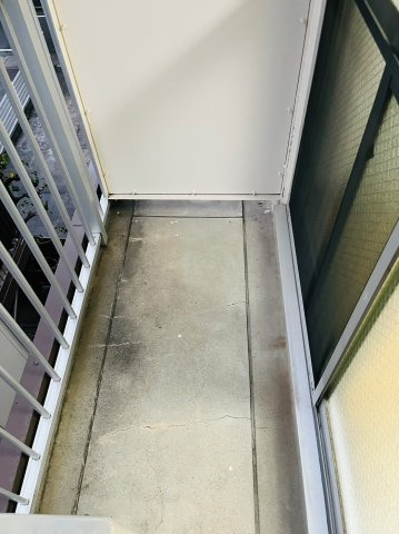 仲介手数料0！！第二コーポ染のバルコニー