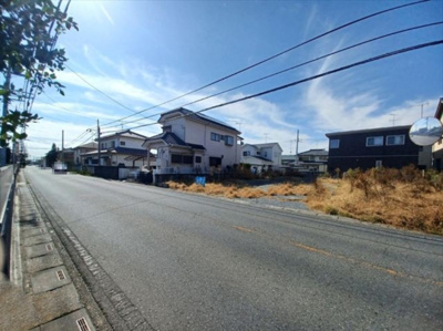 【前面道路含む現地写真】 | 深谷市東方町4丁目 1500万 土地