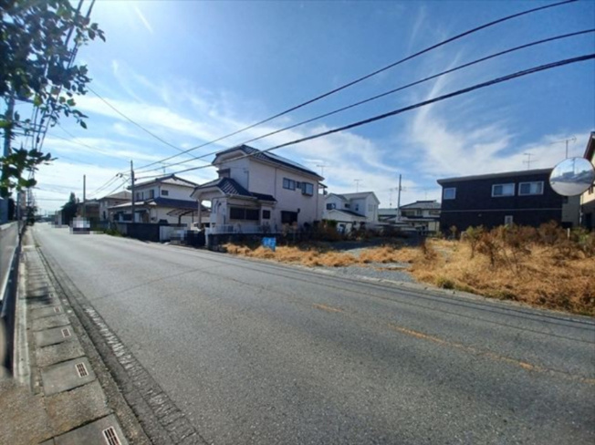 【前面道路含む現地写真】 | 深谷市東方町4丁目 1500万 土地