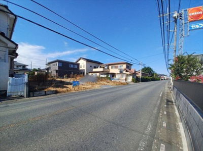 【前面道路含む現地写真】 | 深谷市東方町4丁目 1500万 土地