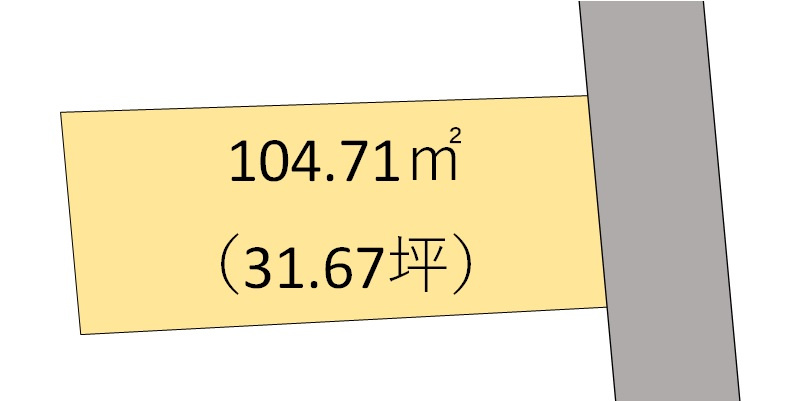 和歌山市田尻・土地・124746の区画図