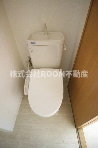 グランシティ蛍ヶ丘のトイレ|コンパクトで使いやすいトイレです