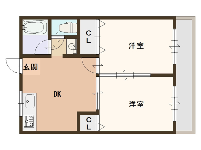 【間取り】 | アベニュー岸里