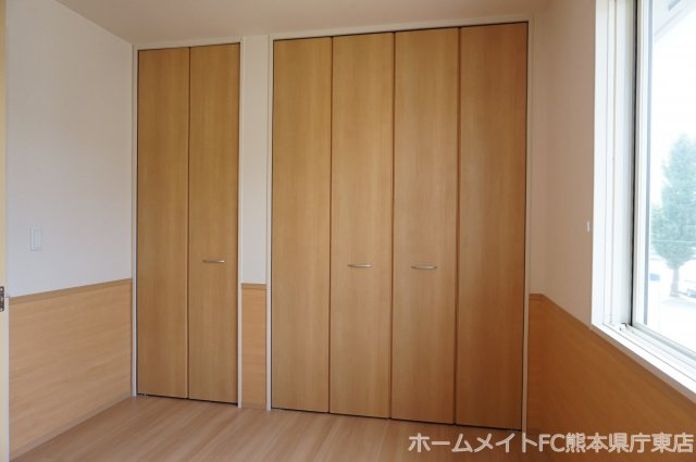 熊本市東区沼山津３丁目のアパートの洋室