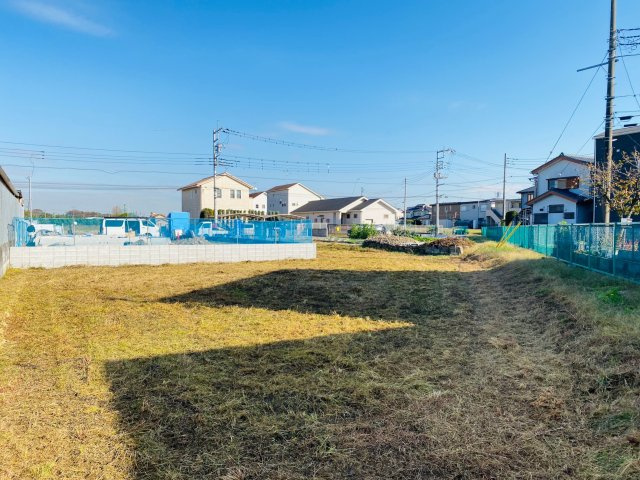 敷地面積１２０坪　売地　越谷市平方の外観|閑静な住宅地　陽当たり眺望良好