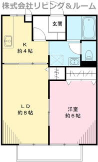 【間取り】 | オークラ青山　D