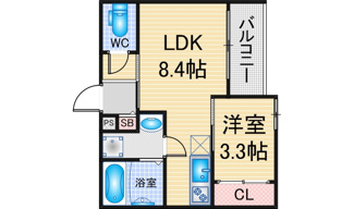 【間取り】 | REGALEST守山Ⅱ | 略図の為、現状優先