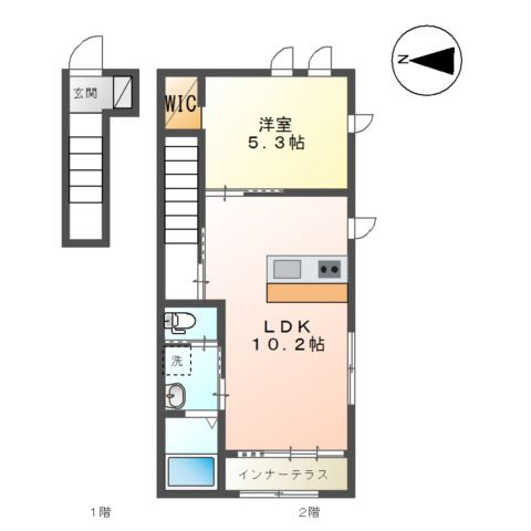シルバーフォックスの間取り