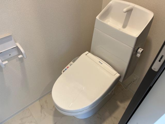 シルバーフォックスの洗面所