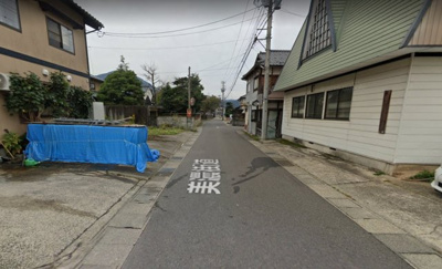 【前面道路含む現地写真】 | 大野市弥生町　土地