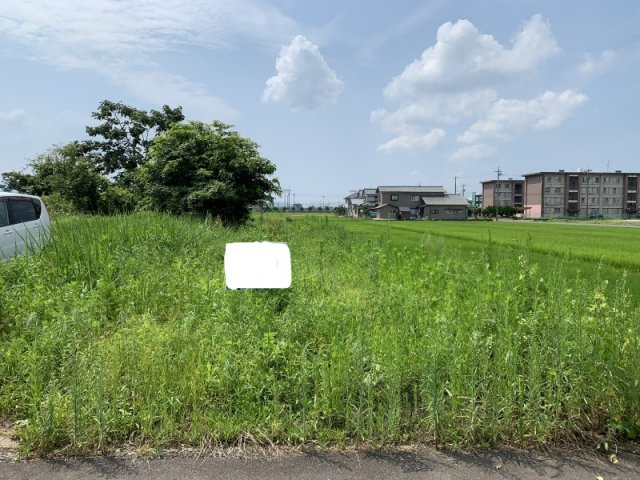 坂井市丸岡町八ケ郷　売土地の外観