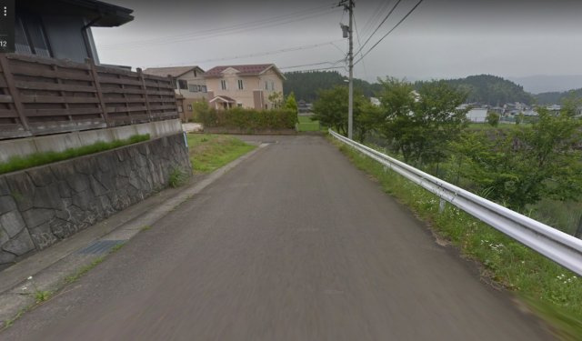 福井市志津が丘　分譲地33の前面道路含む現地写真