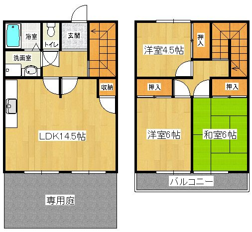 メゾンドールMURATAの間取り