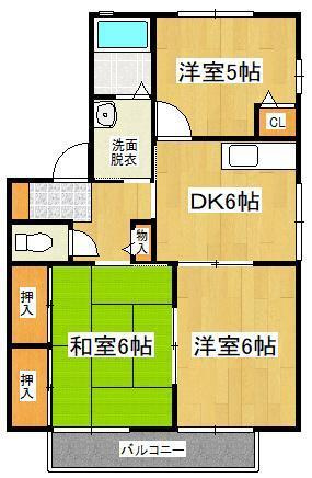 グリーンエクセル小森野の間取り