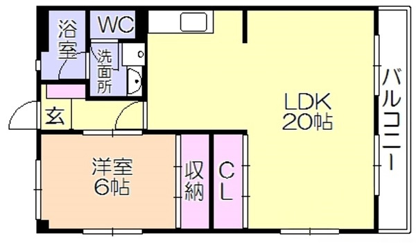 翠水ビルの間取り