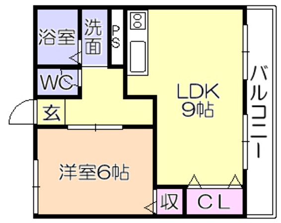 大野ビルの間取り