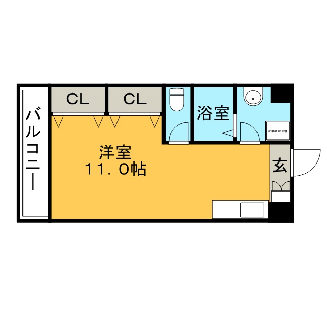ピュアセントT1の間取り