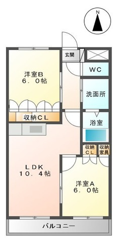 グランフォースMOCOの間取り