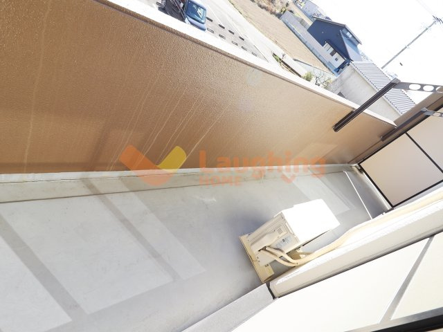 カンファート三潴のバルコニー|落ち着いた時間を過ごせるバルコニーです