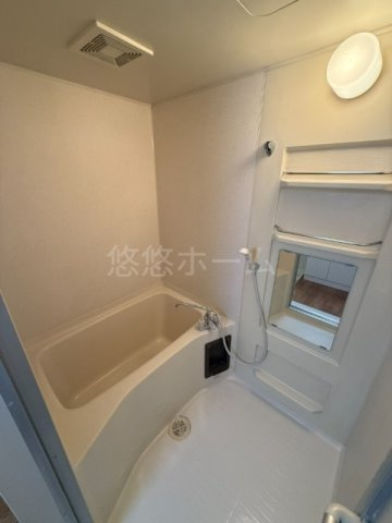 セジュール久留米インターA棟の浴室|コンパクトで使いやすいお風呂です