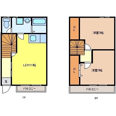 ティンカーベルの間取り
