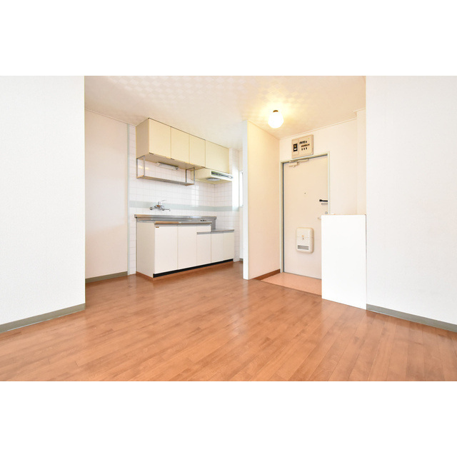 レピュート平田の居間・リビング|ゆったりとしたリビングです