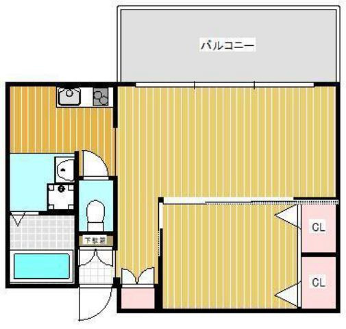 ラビーナ櫛原の間取り