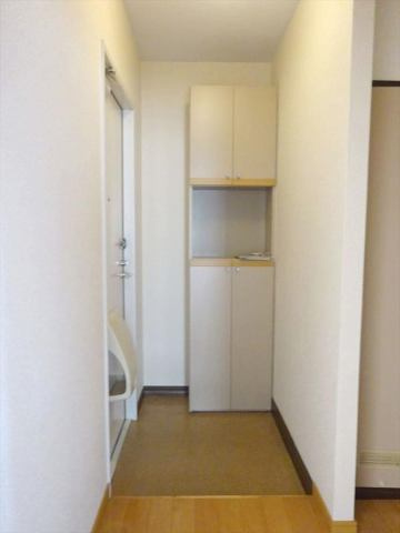 上津コーポの玄関|シンプルで使いやすい玄関です