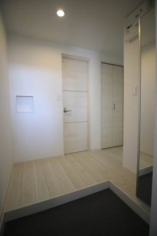 ポラリス久留米南の玄関