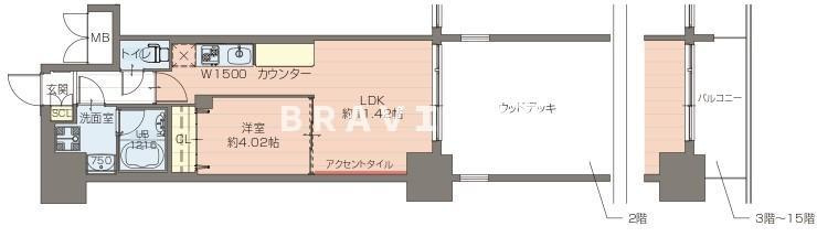 プレジオ鎗屋町 BRAVI不動産の間取り|【プレジオ鎗屋町】