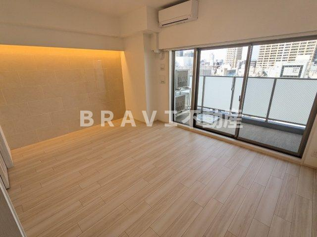 プレジオ鎗屋町 BRAVI不動産の居間・リビング|【プレジオ鎗屋町】